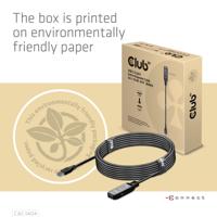 Club 3D usb 3.2 gen1 active repeater verlengkabel (zwart, 5 meter) - thumbnail