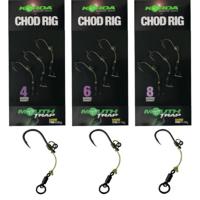 Korda Chod Rig Short Barbed Size 6 Barbed - 2,5 cm - thumbnail