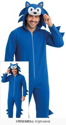 Sonic Onesie Volwassenen