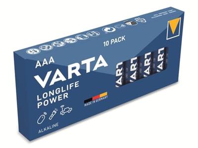 Varta Alkaline, 1.5 V, AAA Wegwerpbatterij