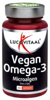 Lucovitaal Omega-3 microalgen vegan 60 Vegetarische capsules - thumbnail