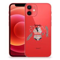 iPhone 12 Mini Telefoonhoesje met Naam Boho Summer - thumbnail