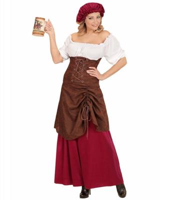 Taveerne Meid Vrouw Kostuum
