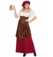 Taveerne Meid Vrouw Kostuum - thumbnail