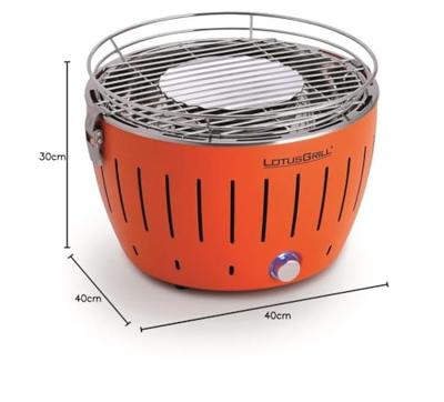 LotusGrill Mini - Ø292mm - Oranje LotusGrill Mini - Ø292mm - Oranje