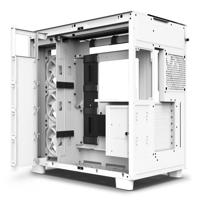 NZXT h9 elite midi tower behuizing (wit | 2x usb-a | 1x usb-c | rgb | tempered glass) - thumbnail