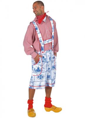 Tiroler broek delfts blauw