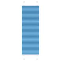 Pliss rolgordijn 40x150 cm stofbreedte 39,4 cm polyester blauw - thumbnail