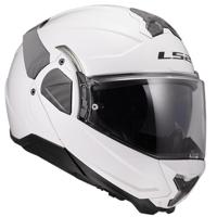 LS2 opklaphelm "ff910 advant ii solid". helmet ff910 advant ii solid xl white - thumbnail