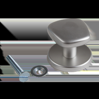 AMI Voordeurknop 165/75 F-1 - 310065 - thumbnail