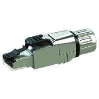 Telegärtner 100023090 RJ45-connector CAT 8.1 Stekker Metaal 1 stuk(s) - thumbnail