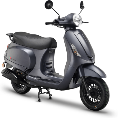 Senzo RivaLux R Matgrijs - Benzine Scooter Senzo RivaLux R Matgrijs - Benzine Scooter