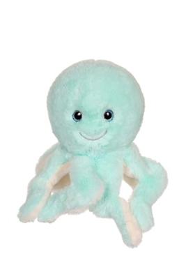 Octopus knuffel - GIPSY TOYS - Blauw, 32 cm