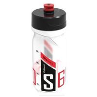 Polisport Plasticos S.A. Polisport bidon 600 ml. transparant zwart/rood - thumbnail
