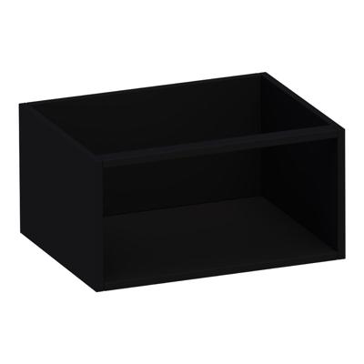 Brauer Flourish - Bijkast - 60 cm - met 1 Opbergvak - Mat Zwart