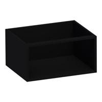 Brauer Flourish - Bijkast - 60 cm - met 1 Opbergvak - Mat Zwart - thumbnail