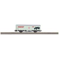 Piko H0 54306 H0 overdekte goederenwagen Vevey van de SBB - thumbnail