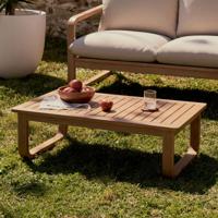 Kave Home Outdoor Salontafel 'Sacaleta' Eucalyptushout, 100 x 60cm - thumbnail