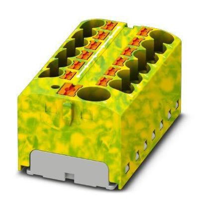 Phoenix Contact 1153438 Verdeelblok 46.3 mm Spanveer Groen-geel 8 stuk(s) Phoenix Contact 1153438 Verdeelblok 46.3 mm Spanveer Groen-geel 8 stuk(s)
