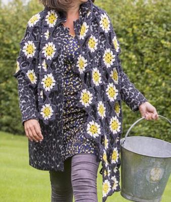 Sterren omslagdoek Haakpatroon