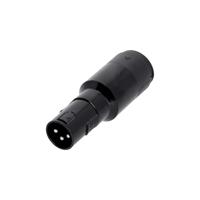 Adam Hall 4 Star ASM4 XM3 speaker male naar XLR male verloopplug - thumbnail