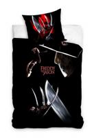 Warner bros. Dekbedovertrek Freddy Vs Jason 140 X 200 cm - 70 x 90 cm - Zwart - thumbnail