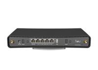 Mikrotik hAP ac³ draadloze router Dual-band (2.4 GHz / 5 GHz) Gigabit Ethernet Zwart - thumbnail