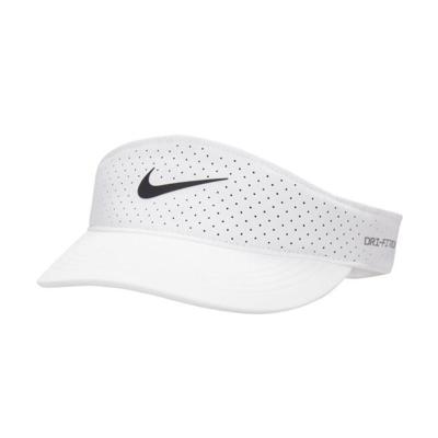 Flow Dri-FIT ADV Ace Tennis Visor Sport Pet White/Anthracite/Black S/M