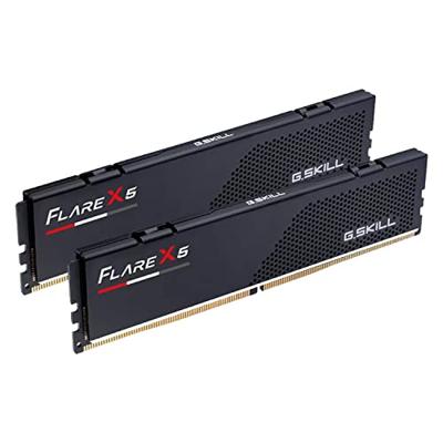 G.Skill Flare X5 Werkgeheugenset voor PC Retail DDR5 32 GB 2 x 16 GB Non-ECC 6000 MHz 288-pins DIMM CL36 F5-6000J3648D16GX2-FX5 G.Skill Flare X5 Werkgeheugenset voor PC Retail DDR5 32 GB 2 x 16 GB Non-ECC 6000 MHz 288-pins DIMM CL36 F5-6000J3648D16GX2-FX5