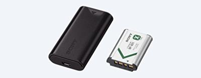 SONY KIT BATTERIE ET CHARGEUR DE VOYAGE USB ACCTRDCX, Zwart