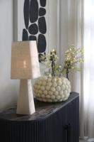 Tafellamp Mikko Linnen Natural 58 Cm - thumbnail