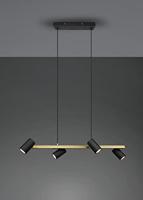 Hanglamp Mikay goud excl. fitting 4x GU10 3W - thumbnail