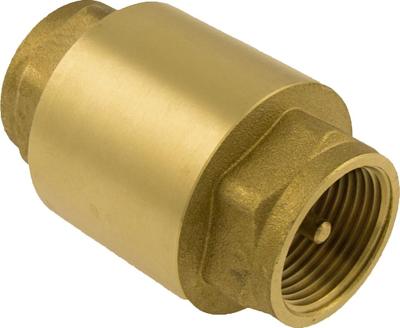 Bonfix Messing terugslagklep met messing klep - 1 Binnendraad
