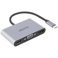 Dicota Lade-/Dockingstation USB-C dockingstation Geschikt voor merk (dockingstation): Universeel USB-C Power Delivery - thumbnail