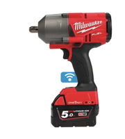 Milwaukee M18 FUEL™ ONEFHIWP12-502X ONE-KEY™ Accu slagmoersleutel 1017Nm 1/2" borgpin 18V 5.0Ah in HD-Box - 4933459725 - thumbnail