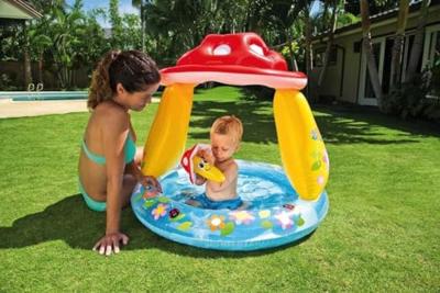 Intex Baby zwembad paddenstoel - thumbnail