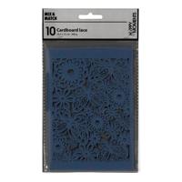 Creativ Company Patroonkarton blauw, 10st. - thumbnail