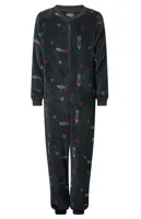 Outfitter fleece jongens onesie - Blox - Warme onesie - thumbnail
