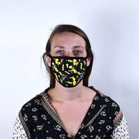 Batman Face Mask Set - Camo Yellow - thumbnail
