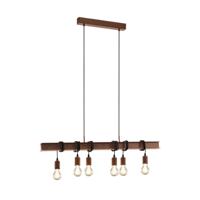Eglo HanglampTownshend 4 Roest - 49859 - thumbnail