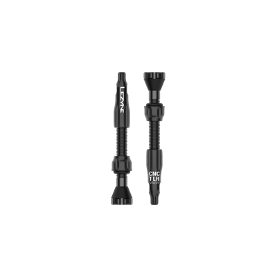 Lezyne CNC TLR Ventiel Set 44mm - Zwart Lezyne CNC TLR Ventiel Set 44mm - Zwart