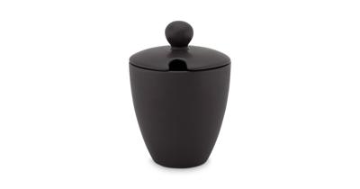 Vtwonen Sugar bowl matt black 150ml Vtwonen Sugar bowl matt black 150ml