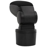 Armsteun 14,5x31,5x(30-48) cm ABS zwart - thumbnail