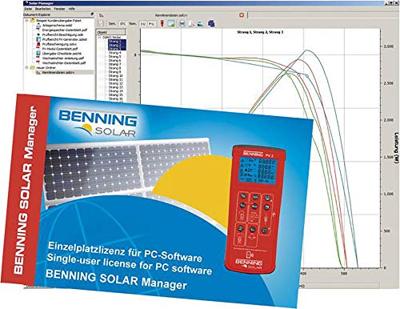 BENNING PC Software PV 2 Solar Manager