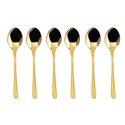Sambonet Koffielepels Taste Goud 6-Delig - thumbnail