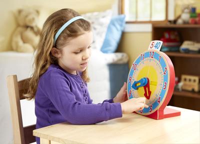 Melissa & Doug Houten Klok - 20 cm