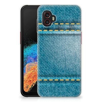 Samsung Galaxy Xcover 6 Pro | Sillicone Back Cover | Jeans Samsung Galaxy Xcover 6 Pro | Sillicone Back Cover | Jeans
