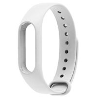 By Qubix - Compatible met Xiaomi Mi band 2 bandje voor CA0600B - Wit - Compatible Xiaomi bandje - thumbnail