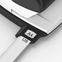Leitz perforator Nexxt 5008 lichtgrijs - thumbnail