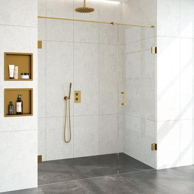 Nisdeur Compleet Just Creating Profielloos 2-Delig 170x200 cm 110/60 Goud Sanitop